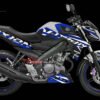 Decal Stiker YAMAHA New Vixion WHITE RACING BLUE